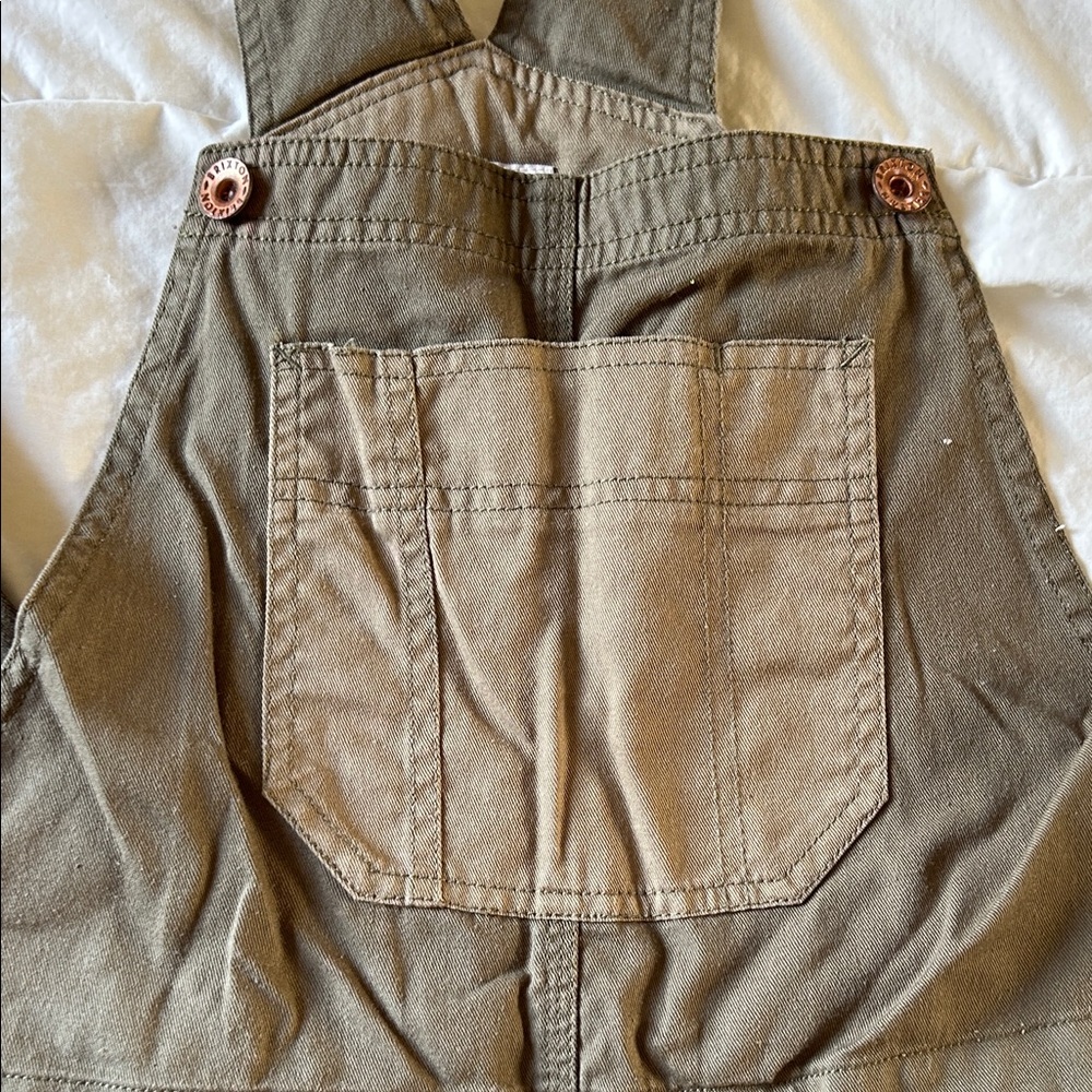 Brixton Olive Green Jumpsuit - Picture 6 of 7